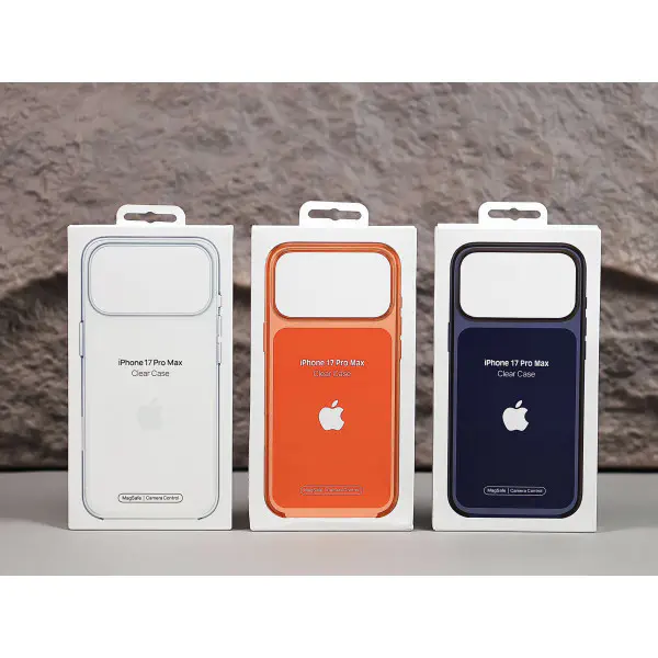 Apple Official Crystal Clear IC MagSafe Case with camera button Phone Case For iPhone