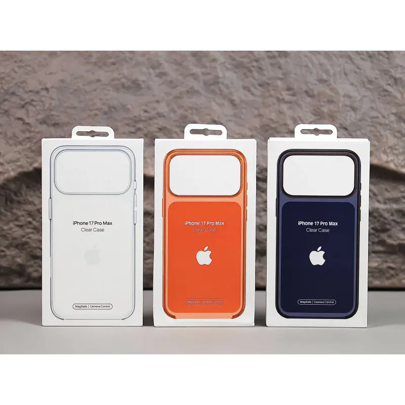 Apple Official Crystal Clear IC MagSafe Case with camera button Phone Case For iPhone
