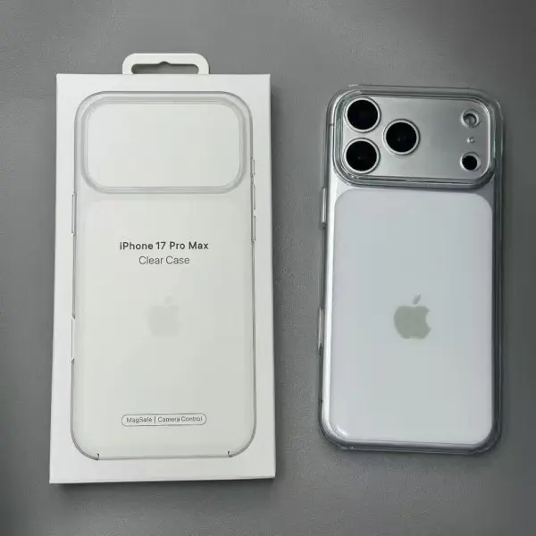 Apple Official Crystal Clear IC MagSafe Case with camera button Phone Case For iPhone