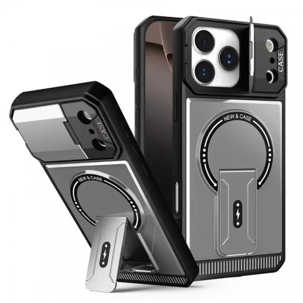 Classic Full Lens Protection Fold Stand Magnetic Phone Cases For iPhone