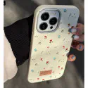 Pu Leather Texture Flowers Case for iPhone