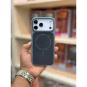 Premium iC Animation Magsafe Leather Texture Case For iPhone