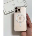 (100%) Anty Yellow IC Animation Supported Clear Transparent Case For iPhone