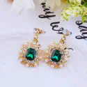 GUESS Basic Fringe Linear Drop Earrings