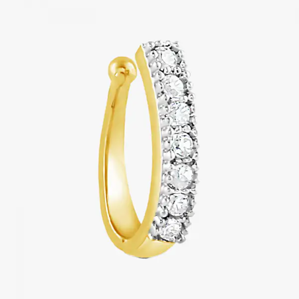 Mansha Nose Ring - Gold Color
