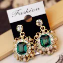 GUESS Basic Fringe Linear Drop Earrings