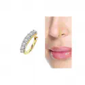 Mansha Nose Ring - Gold Color
