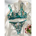 Transparent Bra and Panty Set