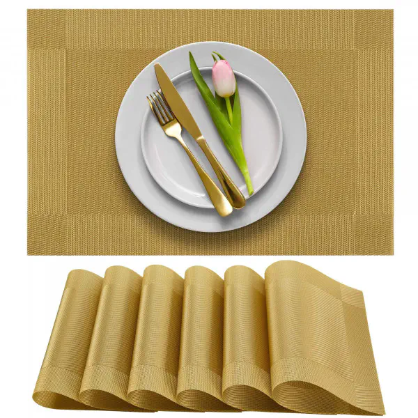 ✨ Only 6 Pcs Table Mat Set