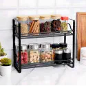 Premium Quality 2 Layer Spice Jar Rack