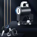  Motorcycle helmet lock