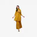 Women Kurta and Sharara Set Georgette