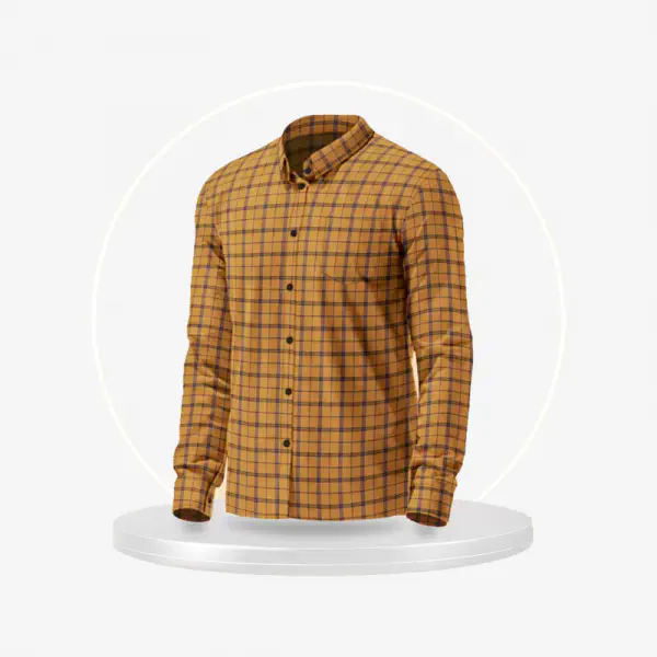 Men Regular Fit Checkered Casual Shirt