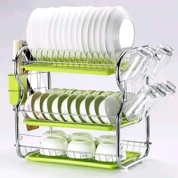 3 Layer kitchen rack