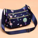 Women korean  crossbody bag ( Blue )