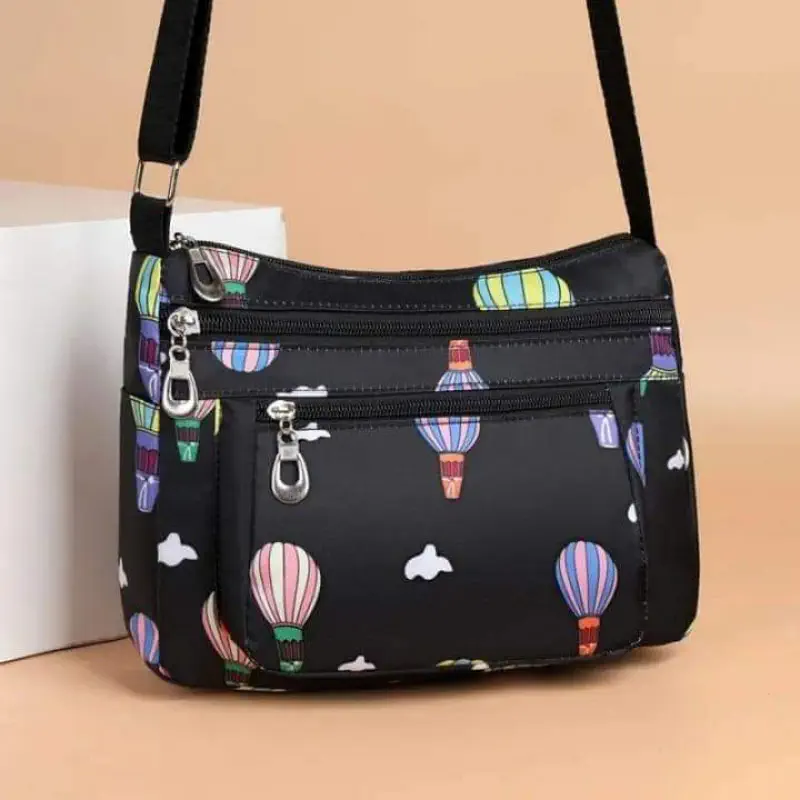 WOMEN KOREAN FASHION BAG  (BLACK)