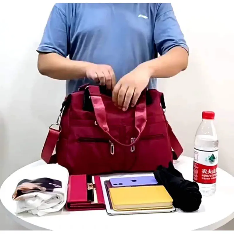 NEW  FASHION SHOULDER BAG  ( MERROUN )