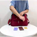NEW  FASHION SHOULDER BAG  ( MERROUN )
