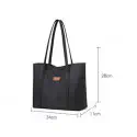 LADIES CHINA TOTE BAG ( BLACK )