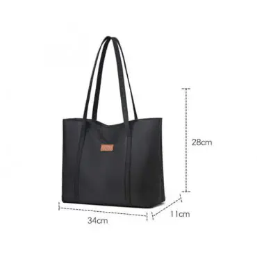 LADIES CHINA TOTE BAG ( BLACK )