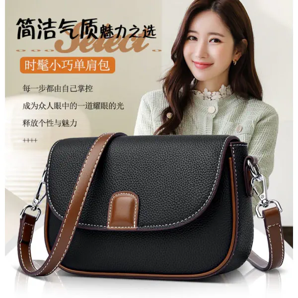 LADDIES PU LEATHER  SHOULDER BAG