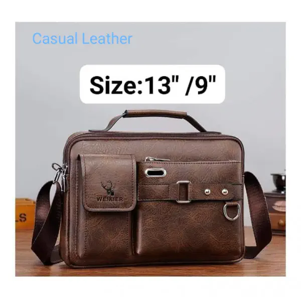 13"/9" MEN & WOMEN KOREAN FASHION SHOULDER BAG  006 ( CHOKLET )