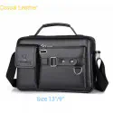 MEN & WOMEN KOREAN FASHION SHOULDER BAG (BLACK )
