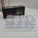 Clear Seasoning Rack Spice Pots