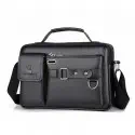 MEN & WOMEN KOREAN FASHION SHOULDER BAG  100  (BLACK ) ORIGINAL