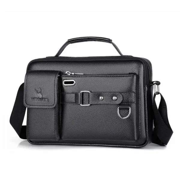 MEN & WOMEN KOREAN FASHION SHOULDER BAG  001 (BLACK ) ORIGINAL