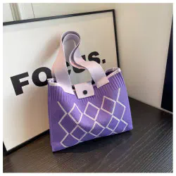 Orginal China Niche Shoulder Bag ( Perple )