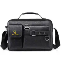 Men & Women Shoulder Bag (Black)