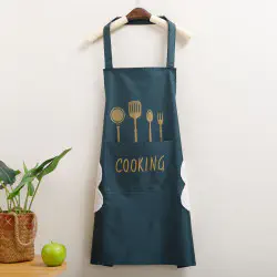 COOKING APRON (DARK GREEN)