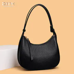 Trendy tote new style Women’s shoulder Bag (Black)