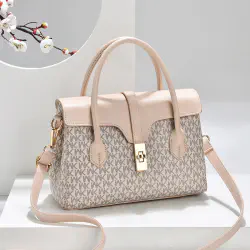 Newest High Quality MK Design American Bag Luxury Women's Handbags(Pink)