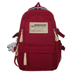 Aesthetic Large Capacity Cute Backpack (Marun)