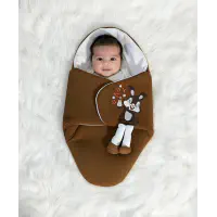 NEW ওরিজিনাল চায়না Baby Blanket (Coffe Color)