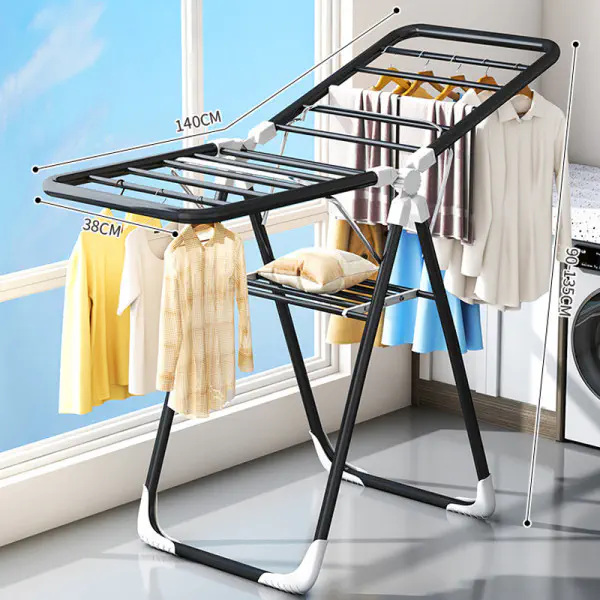3-Tier Foldable Clothes Drying Rack