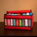 9 Grid large Transparent Full cover Cloth Organizer box