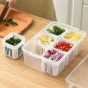 6 Grid Fridge Storage Box