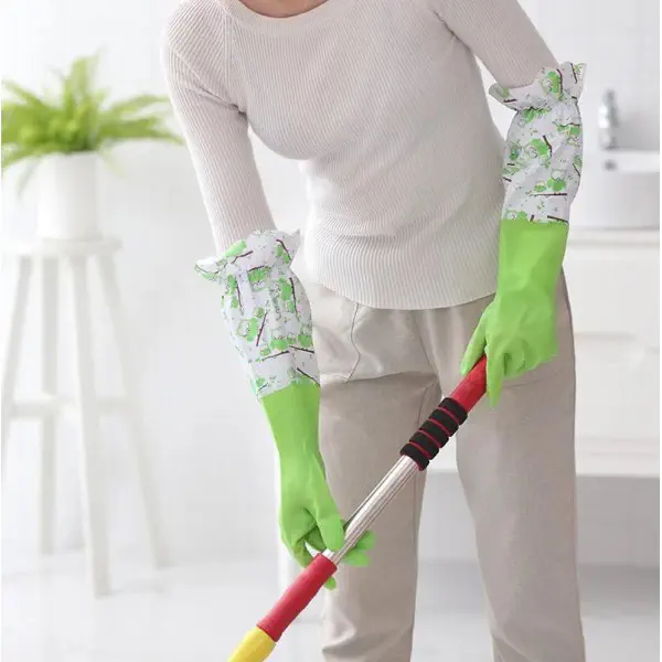 Long silicon hand gloves