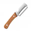 Stainless Steel Vegetable Peeler with Wooden Handle