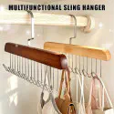 Multifunctional Solid Wood Sling Hanger
