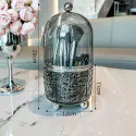 Acrylic 360° Rotating Makeup Brush Holder 