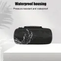 5-Slot Watch Travel Box, Hard Shell with Soft Pillow & Handle, for Men Women