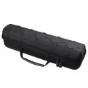 5-Slot Watch Travel Box, Hard Shell with Soft Pillow & Handle, for Men Women