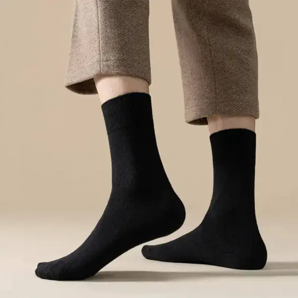 Solid Color Cotton Socks