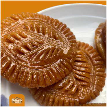 ফুল নকশি পিঠা...