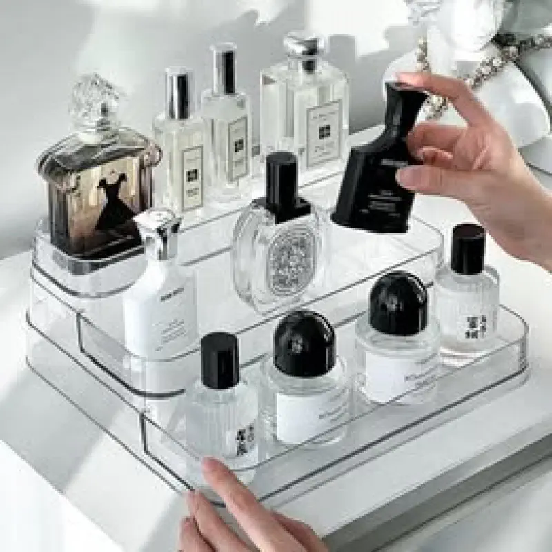 3 layer perfume rack