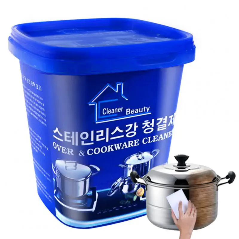 500g Rust Remover Kitchen Stainless Steel Pot Pan Kitchen Cleaner 